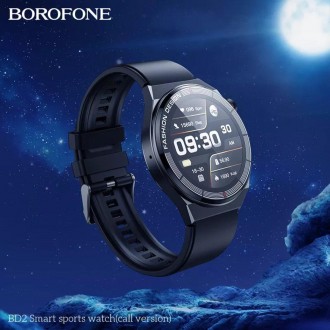 Смартгодинник Smart Watch Borofone BD2 з функцією виклику. Смартгодинник Borofon. . фото 6