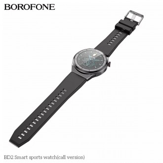 Смартгодинник Smart Watch Borofone BD2 з функцією виклику. Смартгодинник Borofon. . фото 3