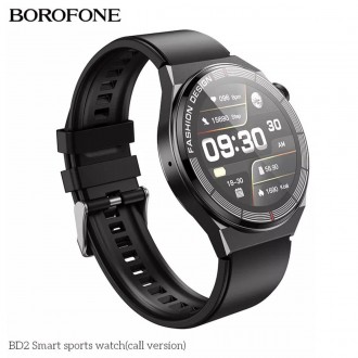 Смартгодинник Smart Watch Borofone BD2 з функцією виклику. Смартгодинник Borofon. . фото 2