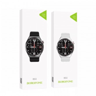 Смартгодинник Smart Watch Borofone BD2 з функцією виклику. Смартгодинник Borofon. . фото 7