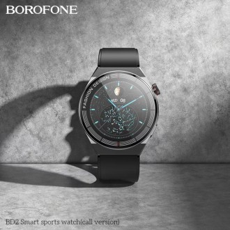 Смартгодинник Smart Watch Borofone BD2 з функцією виклику. Смартгодинник Borofon. . фото 5