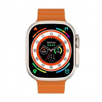 CHAROME T8 Ultra HD Call Smart Watch Orange ─ унікальний та надійний смарт-годин. . фото 4