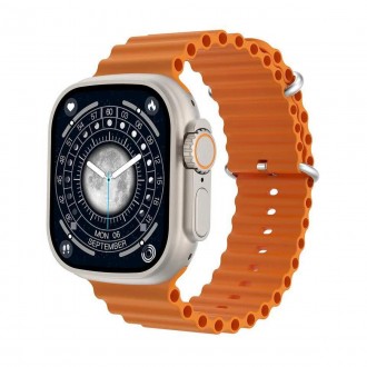 CHAROME T8 Ultra HD Call Smart Watch Orange ─ унікальний та надійний смарт-годин. . фото 2