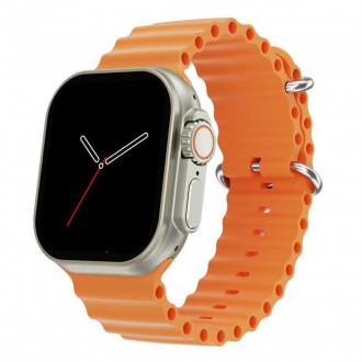 CHAROME T8 Ultra HD Call Smart Watch Orange ─ унікальний та надійний смарт-годин. . фото 3