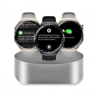 Розумний годинник W&O X16 Pro у діловому стилі — це наручний аксесуар, що допомо. . фото 4