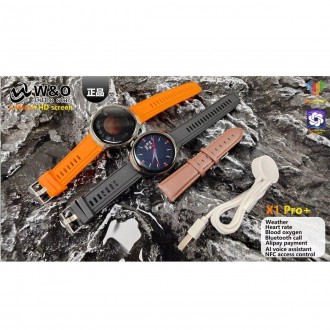 Розумний годинник W&O X1 Pro+ — це наручний аксесуар, що допоможе стежити за час. . фото 3