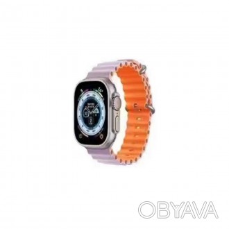 Apple Watch Ocean two-tone — силіконовий ремінець з оригінальною хвилеподібною ф. . фото 1