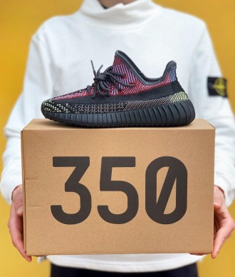 Кроссовки женские черные рефлективные Yeezy V2, Yecheil Reflective
Женские кросс. . фото 8