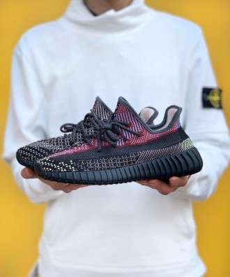 Кроссовки женские черные рефлективные Yeezy V2, Yecheil Reflective
Женские кросс. . фото 11