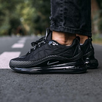 Кроссовки мужские черные Nike Air Max 720 
Черные мужские кроссовки зимние Найк . . фото 7