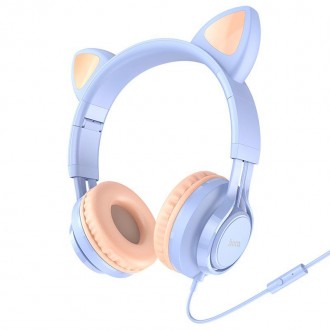 Hoco W36 - це ергономічні накладні навушники з чудовим звуком. Дана модель виділ. . фото 2
