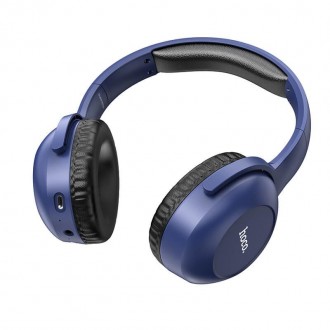 Навушники bluetooth Hoco Art Sount BT headset W33 / BT5.0, aux, Type-C, 15h|. . фото 10