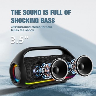 BKK Waterproof Boombox BT Speaker B60 являє собою стильну акустику з яскравим зв. . фото 10