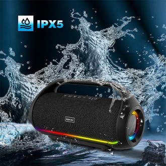 BKK Waterproof Boombox BT Speaker B60 являє собою стильну акустику з яскравим зв. . фото 11