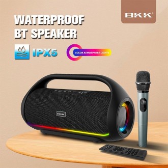 BKK Waterproof Boombox BT Speaker B60 являє собою стильну акустику з яскравим зв. . фото 9