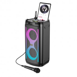 HOCO Danny outdoor BT speaker HA6 – це портативна акустика-караоке, призна. . фото 2