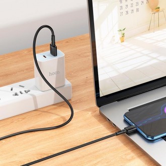 Кабель Hoco Micro USB Victory charging data cable X83 / 1m, 2.4 A|. . фото 9