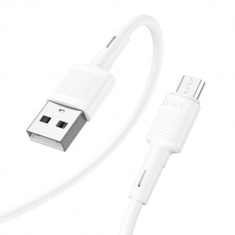 Кабель Hoco Micro USB Victory charging data cable X83 / 1m, 2.4 A|. . фото 7