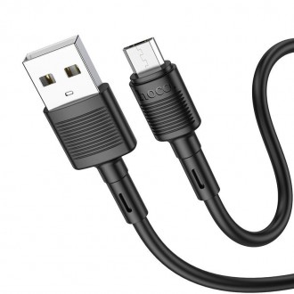 Кабель Hoco Micro USB Victory charging data cable X83 / 1m, 2.4 A|. . фото 5