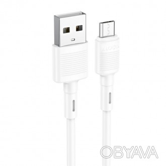 Кабель Hoco Micro USB Victory charging data cable X83 / 1m, 2.4 A|. . фото 1