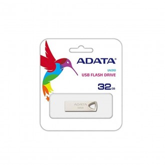 Накопичувач ADATA UV210 Metal 32GB USB 2.0 (AUV210-32G-RBK) — привабливий варіан. . фото 4