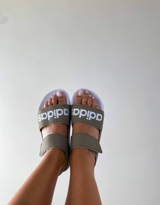 Сандали женские оливковые Adidas Sandals Olive (06751) 
Универсальное предложени. . фото 4