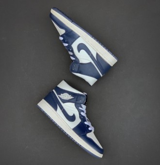 Кроссовки женские синие Nike Air Jordan 1
Представляем вам женские кроссовки Най. . фото 7