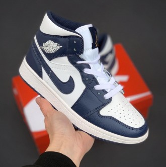 Кроссовки женские синие Nike Air Jordan 1
Представляем вам женские кроссовки Най. . фото 8