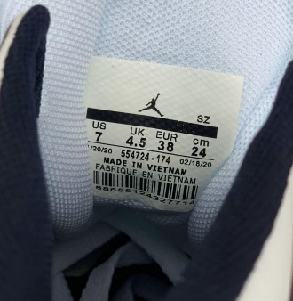 Кроссовки женские синие Nike Air Jordan 1
Представляем вам женские кроссовки Най. . фото 9