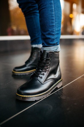 
Мужские ботинки черные зимние Dr. Martens 
Dr. Martens — это лучшая обувь в мир. . фото 7