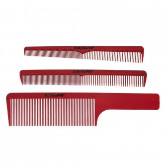 Набор расчесок BaByliss Pro Barberology 3 Barber Comb Set M4343E
BaByliss PRO Ba. . фото 2