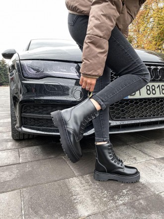 
Женские ботинки черные зимние Dr. Martens 
Dr. Martens — это лучшая обувь в мир. . фото 11
