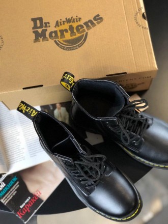 Ботинки женские черные демисезонные Dr.Martens 
Потрясающие женские ботинки Др. . . фото 3