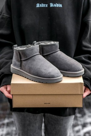 Угги женские зимние серые Ugg Ultra Mini Gray (04986) 37. Київ. фото 1 Угги женские зимние серые Ugg Ultra Mini Gray (04986) 37. Київ. фото 1