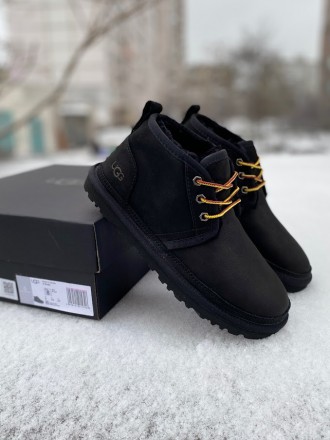 Угги женские черные зимние UGG Neumel Waterproof Nubuck Black (10024). Київ. фото 1 Угги женские черные зимние UGG Neumel Waterproof Nubuck Black (10024). Київ. фото 1