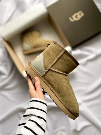 Сапоги угги женские зимние коричневые Ugg Classic Mini Mokko Suede (10315). Київ. фото 1 Сапоги угги женские зимние коричневые Ugg Classic Mini Mokko Suede (10315). Київ. фото 1