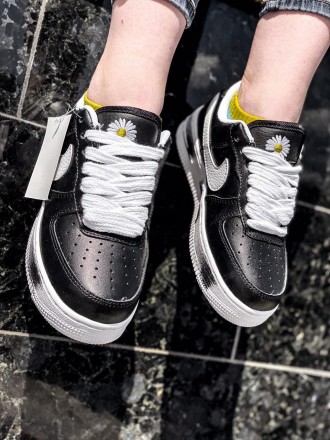 Кроссовки женские черные Nike Air Force 1 Low G-Dragon Black
Женские кроссовки Н. . фото 3