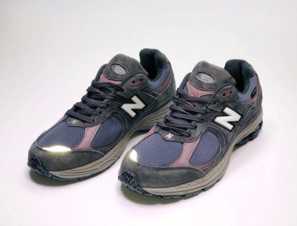 Кроссовки мужские серые NB New Balance 2002R Grey 
Мужские кроссовки Нью Беленс . . фото 10