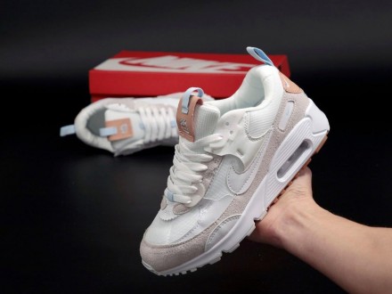 Кроссовки женские белые Nike Air Max 90 White 
Легендарная модель женской обуви . . фото 7