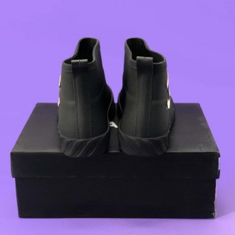 Женские ботинки черные весна-осень Chanel Rubber Black 
Женские ботинки Шанель в. . фото 8
