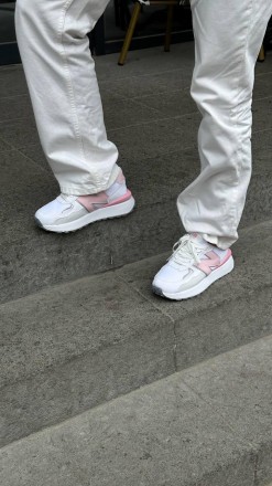 Кроссовки женские белые New Balance White Pink
Стильные женские кроссовки Нью Бе. . фото 8