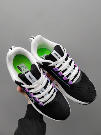 Кроссовки мужские черные Nike Zoom Black White Purple
Мужские кроссовки Найк Зум. . фото 9