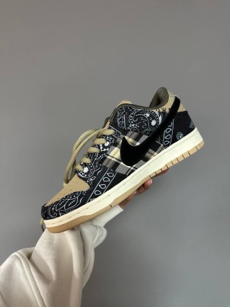 Кроссовки женские черные Nike SB Dunk Low x Travis Scott Cactus Jack
Женские низ. . фото 4