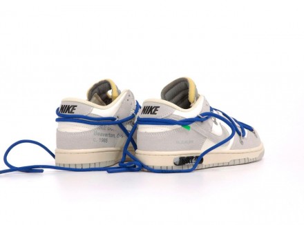 Кроссовки женские серые Nike SB Dunk x Off White Grey Blue
Женские кроссовки Най. . фото 4