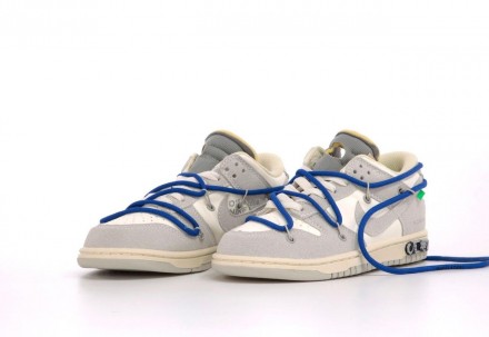 Кроссовки женские серые Nike SB Dunk x Off White Grey Blue
Женские кроссовки Най. . фото 3