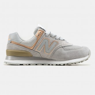 Кроссовки женские бежевые New Balance 574 Beige Rose Gold
Спортивные женские кро. . фото 5