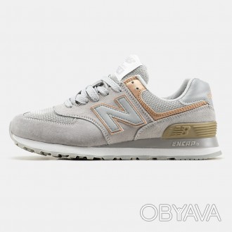 Кроссовки женские бежевые New Balance 574 Beige Rose Gold
Спортивные женские кро. . фото 1