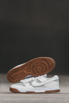 Кроссовки мужские белые Nike Air Dunk Remastered White Gum
Мужские низкие кроссо. . фото 9