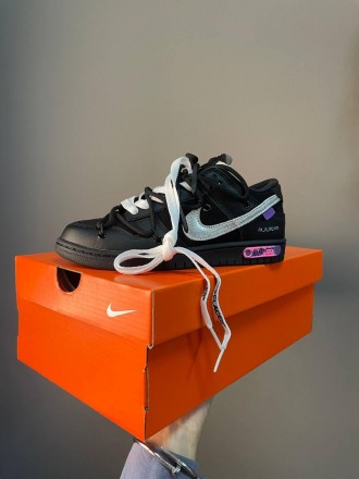 Кроссовки женские черные Nike SB Dunk x Off White Black Silver
Рады представить . . фото 6