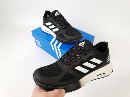 Кроссовки мужские черные Adidas Cloudfoam Black White
Мужские кроссовки Адидас К. . фото 3